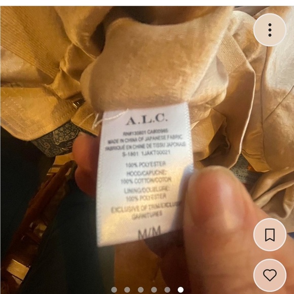 A.L.C Edison Jacket in a size Medium. Originally $495. - Picture 6 of 6